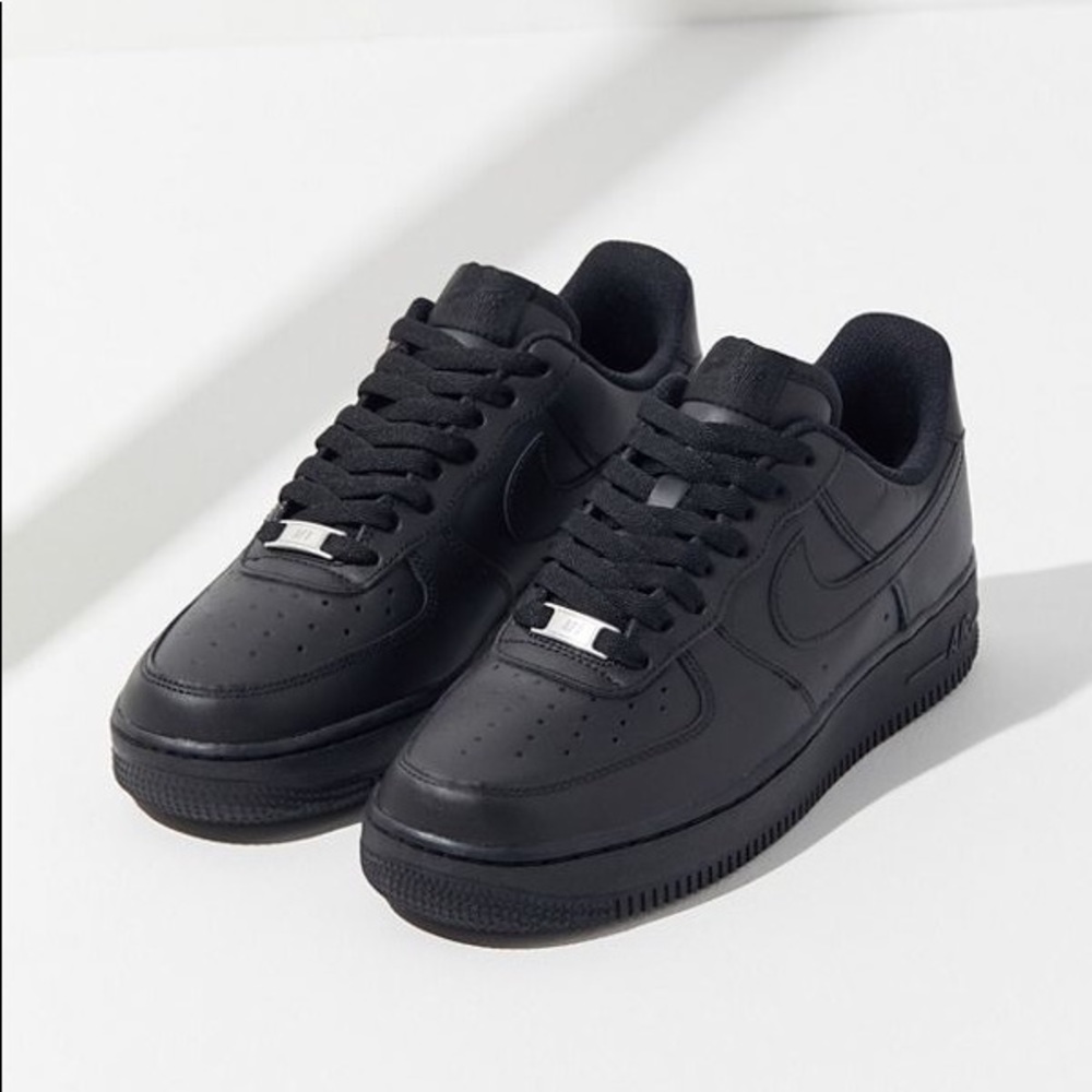 black air force ones